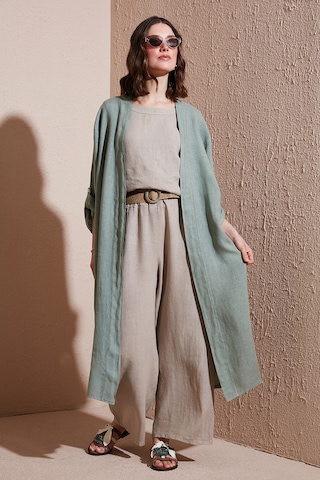 Via Dante Bayan Kimono 7183544 Haki Haki