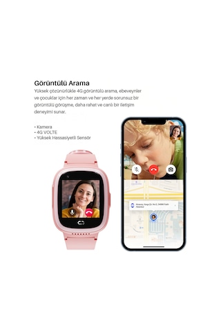 Piranha 9930 1.4" Akıllı Çocuk Takip Saati (İthalatçı Garantili)