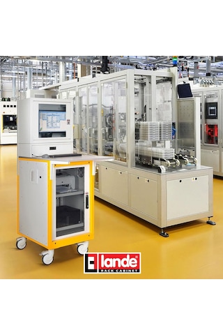 Lande Elevit 1678 Ip20 Dikili Tip Bölünmüş Metal Bilgisayar Kabineti