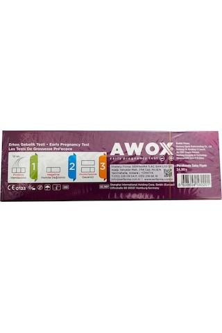 Awox V851 Erken Gebelik Testi