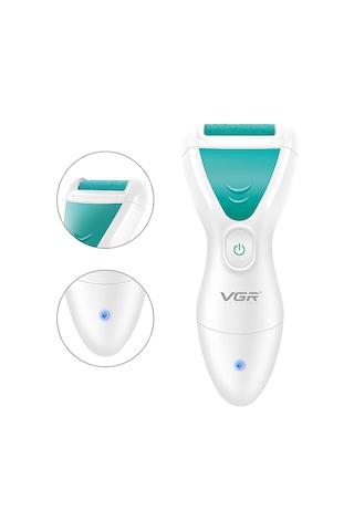 Vgr V-812 2 Dişliler Usb Ayak Öğütücü Çok Fonksiyonlu Elektrikli Nasır Sökücü Ölü Cilt Topuklar Taşlama Pedikür Bakım Aracı