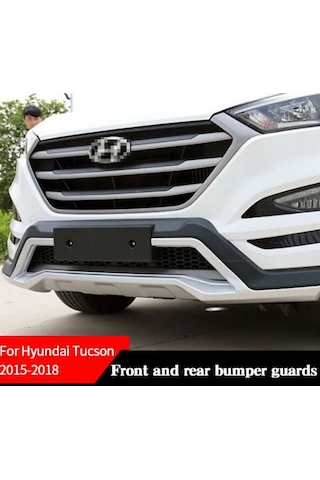 Hyundai Tucson Ön Tampon Koruması Difüzör 2015-2018 Arası Makyajsız Kasa