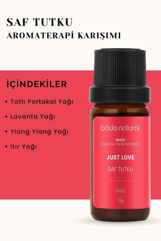 Bade Natural Saf Tutku Aromaterapi Karışımı 10 ML