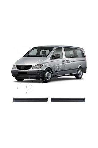Mercedes Vito W639 Uyumlu 2004-2014 Abs Kapı Eşiği 2 Parça