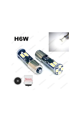 Fardoktoru H6W Led Beyaz Işık Oto Park Ampulü Fx30