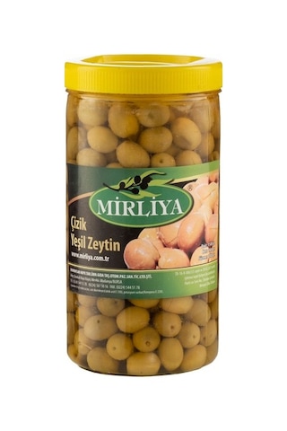 Mirliya Çizik Yeşil Zeytin 1 KG Mirliya Çizik Yeşil Zeytin 1 KG