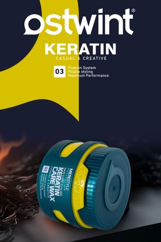 Ostwint Menstyle Collection 03 Saç Şekillendirici Keratin Care Wax 150 ML