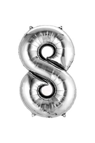 Showparty Folyo Balon 8 Rakam 100 Cm - Altın