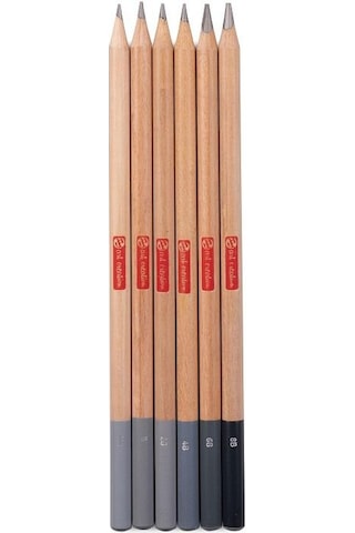 Talens Art Creation Graphite Pencils Dereceli Çizim Seti 6'Lı