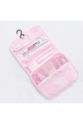 Suntek Seyahat Tuvalet Malzemeleri Unisex Makyaj Kozmetik Pembe Diğer