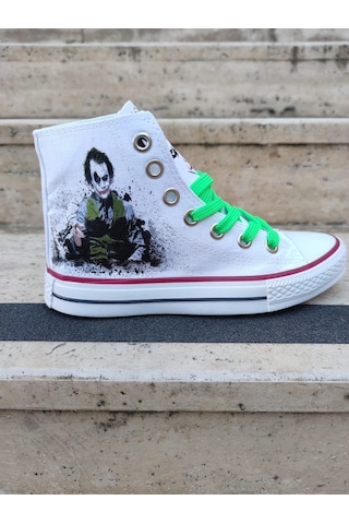 Unisex Sneakers Spor Ayakkabı Convers Modeli Joker Baskılı (525763347)