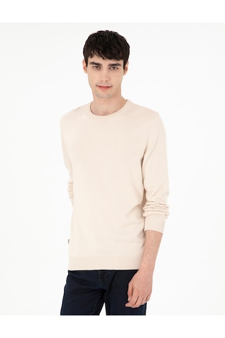 Pierre Cardin Erkek Bej Kazak /triko 50296575-vr011 Bej