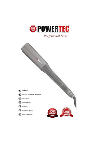 Powertec TR - 2840 Buharlı Saç Düzleştirici