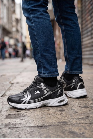 Tuğba Ortopedi 397 Genç Suya Dayanıklı Rahat Sneaker Siyah