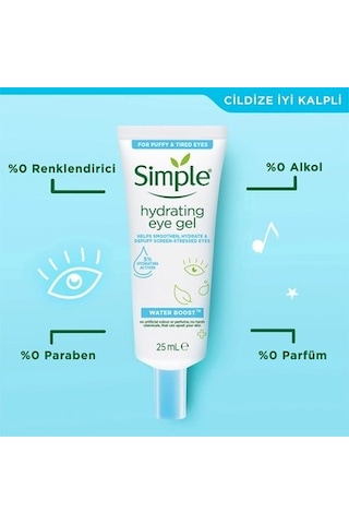 Vegan Göz Kremi 25 Ml, Su Bazlı Nemlendirici Etki