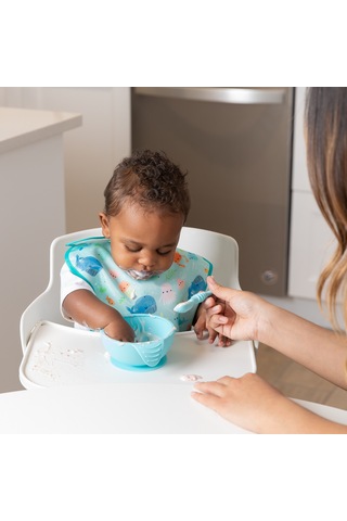 Bumkins Superbib Önlük 6-24 Ay Ocean Life Çok Renkli