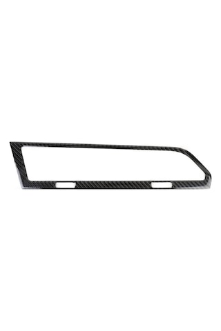 Sones Araba Karbon Fiber Merkezi Kontrol Hava Çıkış Çerçevesi Dekoratif Etiket Volkswagen Tiguan L İçin