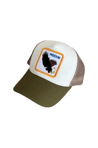 Outdoor Unisex Ayarlanabilir Fileli Şapka Beyaz