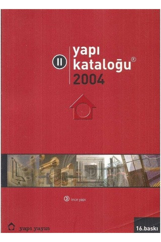 Yapı Kataloğu 2004 5 Kitap