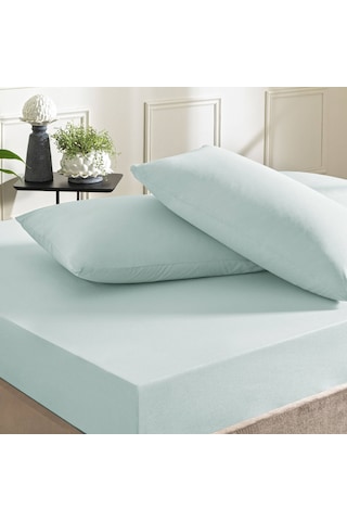 Taç Color Dreams Ranforce Çift Kişilik Fitted Çarşaf Seti Mavi 000000001000047293 Mavi