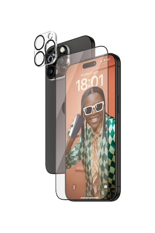 Panzerglass 2 İn 1 Pack Apple iPhone 15 Pro Tam Uyumlu Ekran Koruyucu Ve Kolay Hizalayıcı