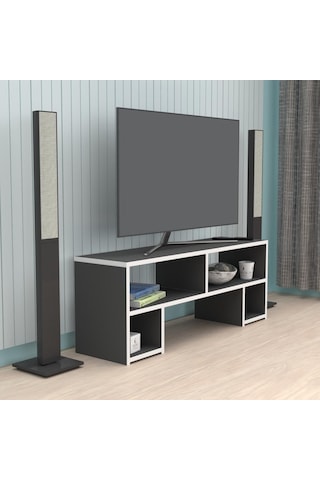 Kenzlife televizyon sehpası abudabi gri 040*150*30 tv ünitesi