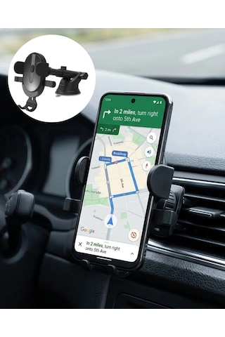 Mey İthalat Araç İçi Telefon Tutucu Havalandırma Izgara Telefon Standı
