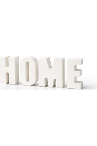 Kokulu Home Yazılı Dekoratif Beton Obje