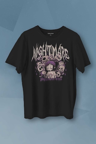 Nightmare Club Korku Kulübü Baskılı Tişört Unisex T-shirt 001