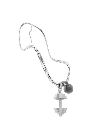 Metalmorphose Dambıl Kolye Gümüş