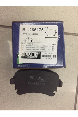FREN BALATASI FISLI ARKA T5 1.9 TDI 17.50mm 2003-2011 - 7H0698451B