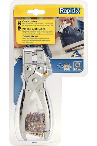 Rapid Rp05 Kuşgözü Pensesi Halka Delik Pens 4Mm