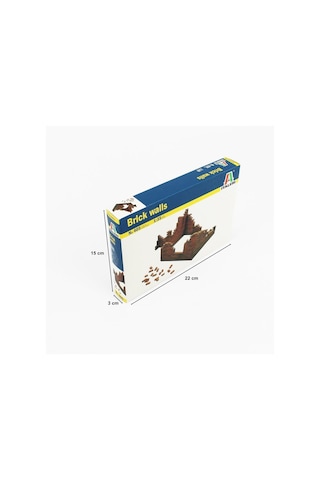 Italeri 0405s 1/35 Ölçek, Tuğlalı Duvar, Plastik Model Kiti-51181