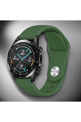 Amazfit Pace İçin Uyumlu 22mm Silikon Kordon