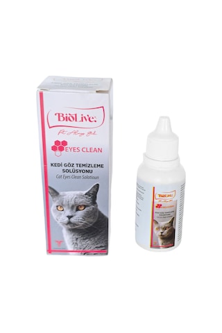 Biolive Eyes Clean Kedi Göz Temizleme Solisyonu 50ml