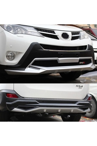 Toyota Uyumlu Rav 4 Ön Arka Tampon Difüzör 2014 2018 Gündüz Ledli Oem