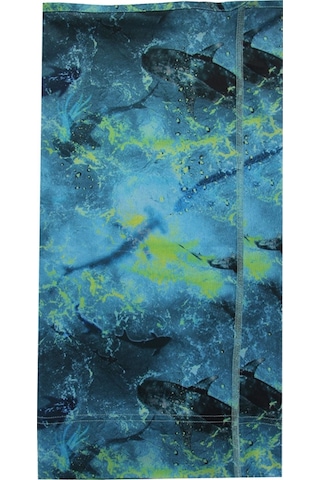Stafu Pro Bogeyman Shark Blue Lime Bandana Bandana-bn-sbl Çok Renkli