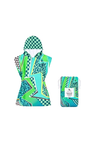 Dock And Bay Uv Korumalı Çocuk Pançosu S Tide Skater Çok Renkli