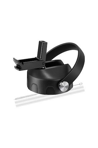 Yedek Kapaklar Toz Geçirmez Sızdırmaz Kapak Üst Geniş Ağız İçin Siyah