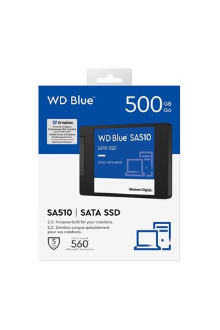 WD Blue SA510 WDS500G3B0A 2.5" 500 GB SATA 3 SSD