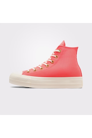 Converse Chuck Taylor All Star Lift Unisex Pembe Platform Sneaker