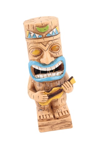 Ximistore9 Bahçe Ve Teras İçin Güneş Enerjili Dekoratif Işık - Otomatik Açılan Reçine Mayalı Figür Piyano Çalan Totem