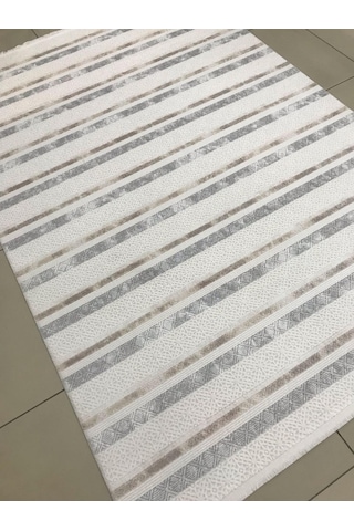 Padişah Halı Essence 72490 957 Serisi Akrilik Salon Oturma Yatak Odası Halısı Krem - Bej - Gri