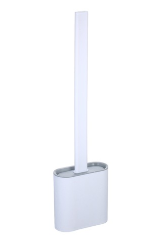 Samdoo Esnek Tpr Fırçalı Silikon Tuvalet Fırçası - Kısa Bıçaklı, Çizik Yapmayan, Kolay Temizlik İçin Pratik Tutuculu