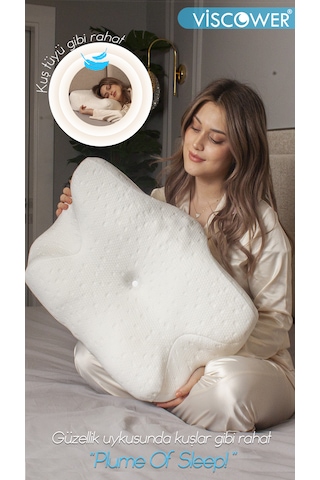 Plume Of Sleep Ergonomik Boyun Destekli Yastık