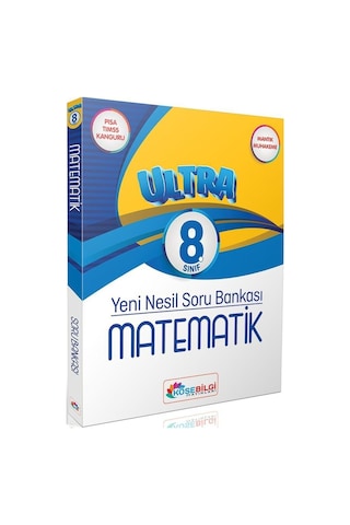 8.Sınıf Matematik Ultra Soru Bankası - Helen Fielding - Köşebilgi Yayınları