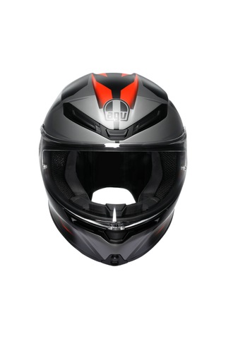 Agv K6 S Karve Matt - Black / Grey / Red Diğer
