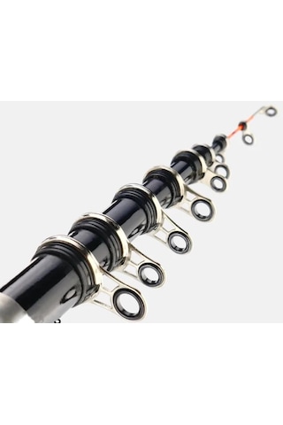 Valkyrie 3 Metre Karbon Fiber Balık Olta Kamış - 9 Boğum 9 Halka Teleskopik -