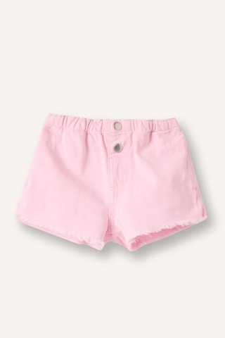 Defacto Gabardin Şort Kız Bebek H8940a526hspn343 Pembe-pn343