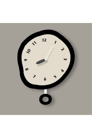 Goldenqian Iskandinav Minimalist Sessiz Duvar Saati Basit Oturma Odası Dekorasyonu Restoran Sanat Kişilik Saat Znl01p ÇOk Renkli